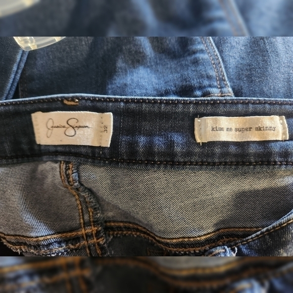 Jessica Simpson Super Skinny Jeans Sz 32 - Picture 7 of 8